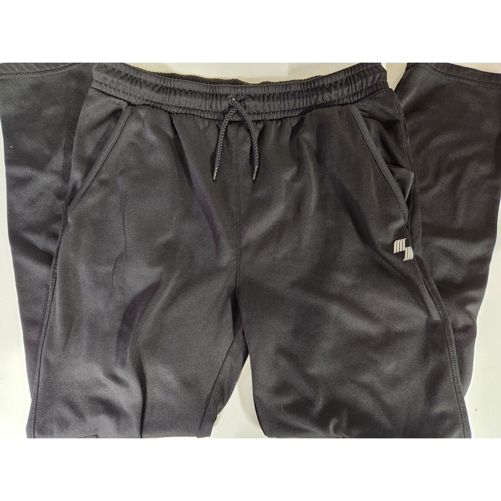 Place Sport Athletic Track Sweat Pants Lined Black Size XXL 16